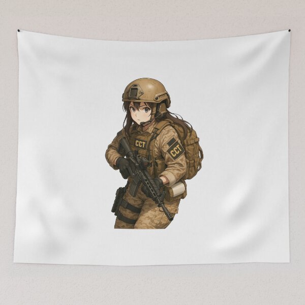 Item preview, Tactical Girl designed and sold by RAWLIFEGRAPHIC.