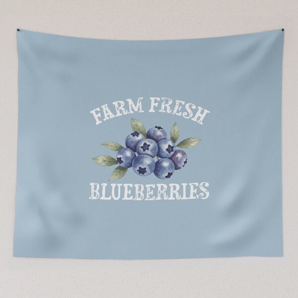 Item preview, Farm Fresh Blueberries designed and sold by Jodoillustration.