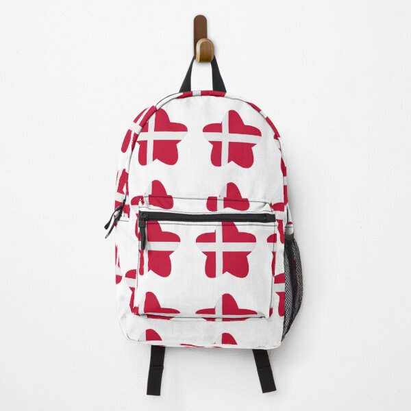Item preview, Denmark Flag Star Pattern designed and sold by TheIconSmith.