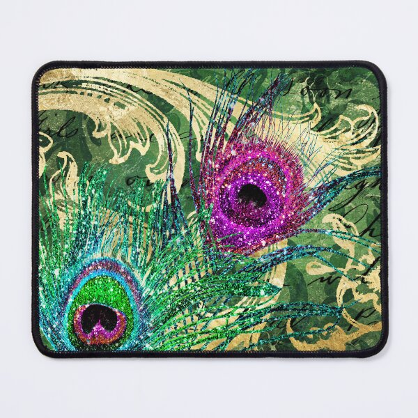 Item preview, Contemporary Peacock Feathers Graphic Design designed and sold by DEC02.