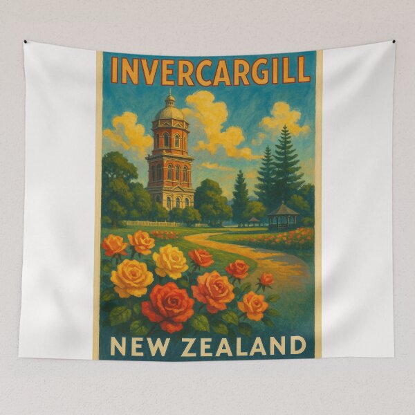 Item preview, Invercargill Queens Park Floral Landmark New Zealand designed and sold by Places On Earth.