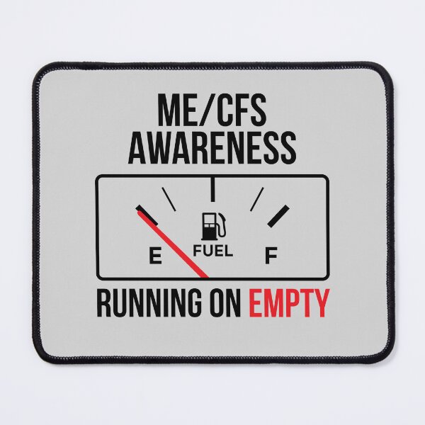 Item preview, ME/CFS Awareness - Running On Empty - Black designed and sold by Darling DeDe.