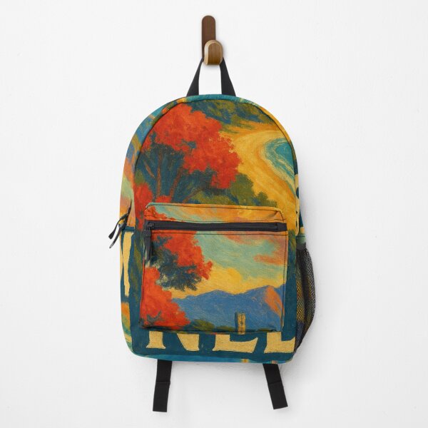 Item preview, Nelson Coastline Red Blossoms Tasman Bay New Zealand designed and sold by Places On Earth.