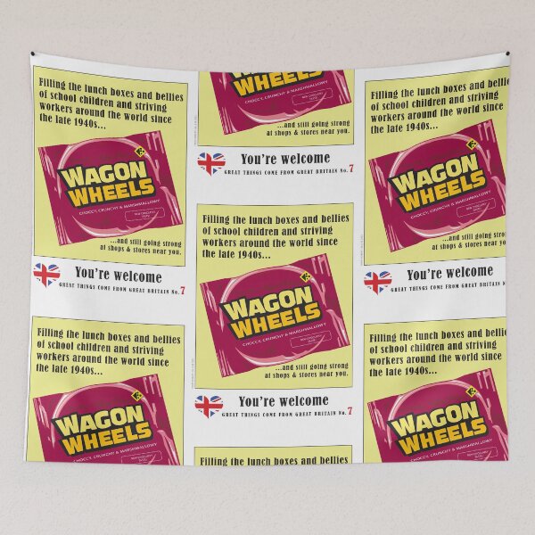 Item preview, Made in Great Britain, Wagon Wheels, designed and sold by Robert Hills.