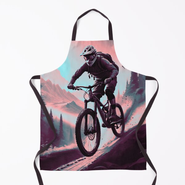 Item preview, Red, Blue & Grey MTB Downhill Domination designed and sold by GrizzlyCollective.