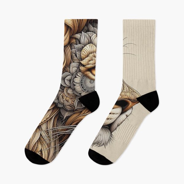 Item preview, Lion Head Mandala Design – Majestic AI Artwork for Clothing, Accessories & Bold Animal-Inspired Fashion Statements designed and sold by knalpot-design.