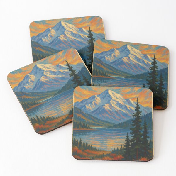 Item preview, Yukon Mount Logan Autumn Landscape Canada designed and sold by Places On Earth.