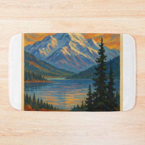 Item preview, Yukon Mount Logan Autumn Landscape Canada designed and sold by Places On Earth.