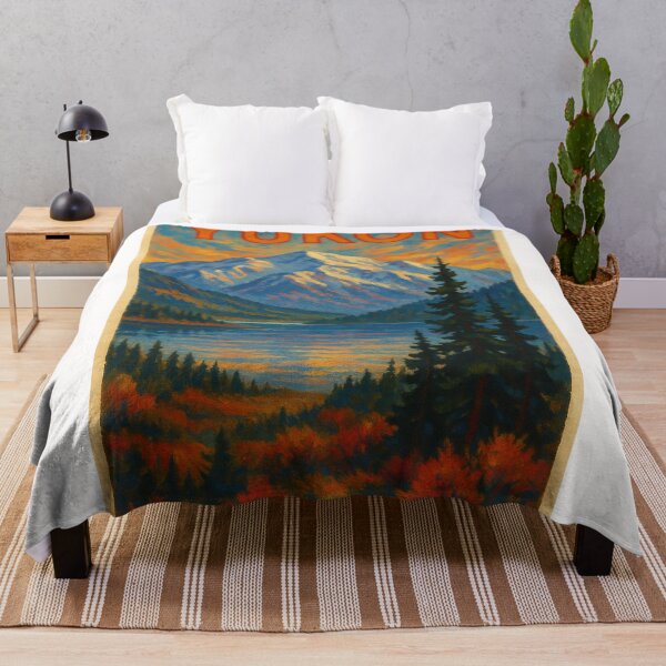 Item preview, Yukon Mount Logan Autumn Landscape Canada designed and sold by Places On Earth.