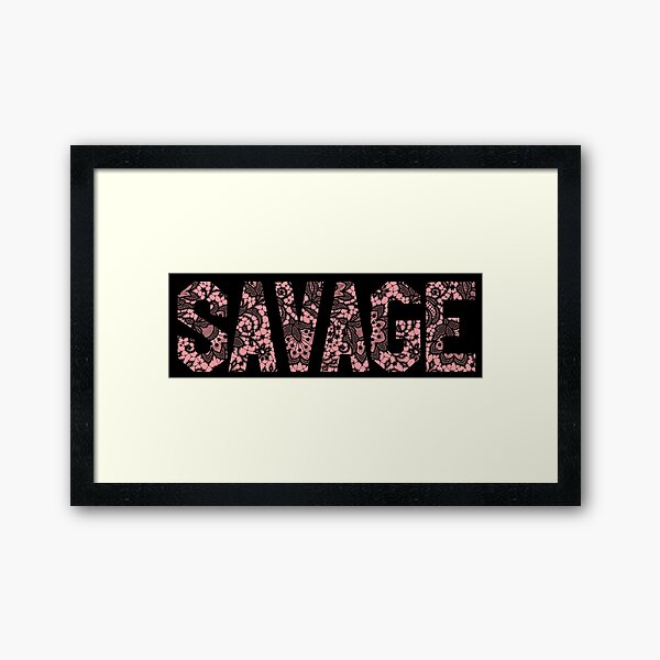 Item preview, SAVAGE, Savage – Bold Retro Statement Art by Won-J designed and sold by The secret storage room.