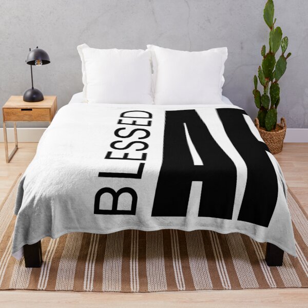 Item preview, Blessed AF Minimalist Bold Black Text Design designed and sold by ClassicAF.