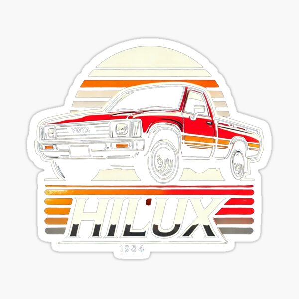 Item preview, 1984 Hilux  designed and sold by TheArtOfCar.