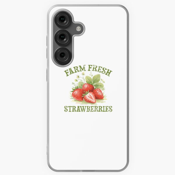 Item preview, Farm Fresh Strawberries designed and sold by Jodoillustration.
