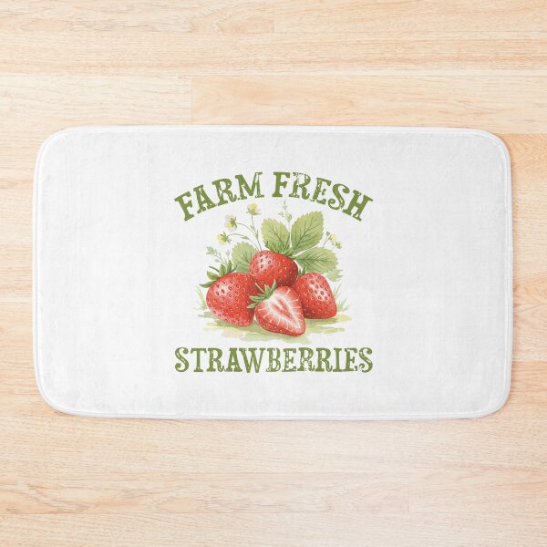 Item preview, Farm Fresh Strawberries designed and sold by Jodoillustration.