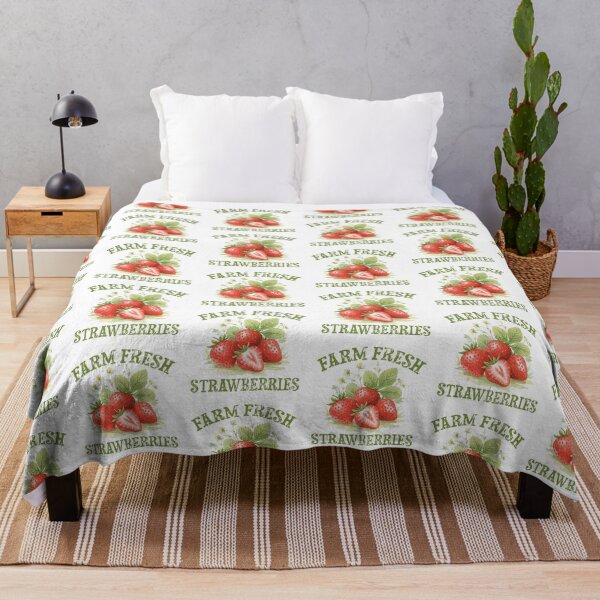 Aperçu de l'œuvre Fraises fraîches de la ferme créée et vendue par Jodoillustration.