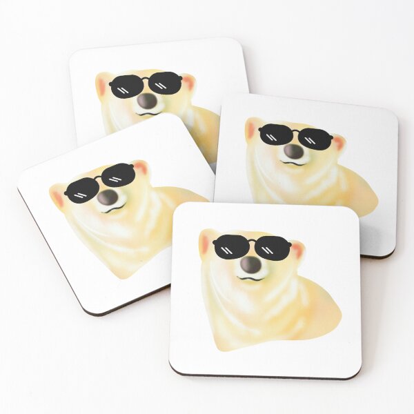 Item preview, Cool Bear with Glasses – Cute Cartoon Animal Design designed and sold by Sajiikanaan.