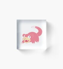 Pokemon - Slowpoke White Acrylic Block