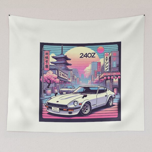 Item preview, Datsun 240z Pastel Tokyo  designed and sold by TheArtOfCar.
