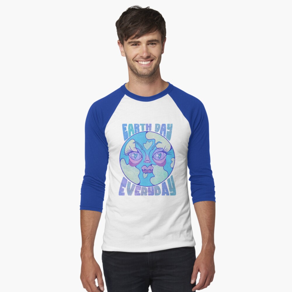 Item preview, Baseball ¾ Sleeve T-Shirt designed and sold by manniemoonstone.