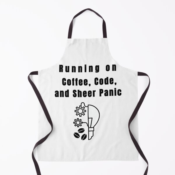 Item preview, Coffee, Code & Panic Engineer T-Shirts designed and sold by AlienTechs.