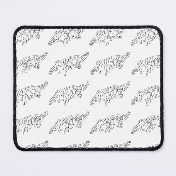 Item preview, Poppy Nosh Logo 1 White Letters With Black Border designed and sold by koolzeeart.