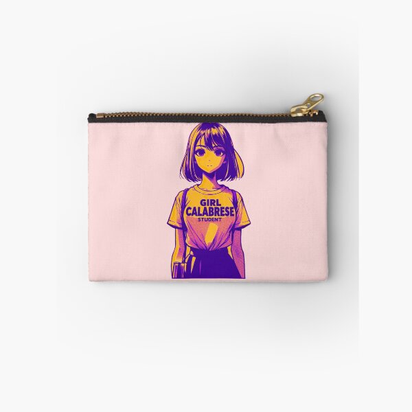 Item preview, Girl Calabrese Manga – Student | Italian Anime-Style Apparel & Accessories anime girlies ragazza di anime art designed and sold by Design by Anthony .