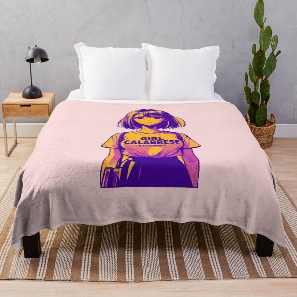 Item preview, Girl Calabrese Manga – Student | Italian Anime-Style Apparel & Accessories anime girlies ragazza di anime art designed and sold by Design by Anthony .