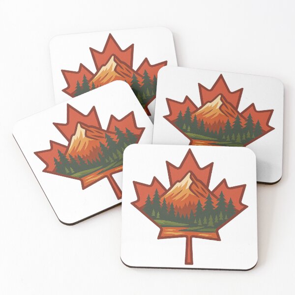 Item preview, Stylized maple leaf designed and sold by NoirBloom.