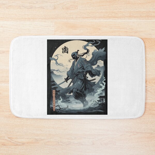 Item preview, Ghost Alien Samurai Warrior Art, Japanese Anime Graphic, Ukiyo-e Style designed and sold by fenrirwulf68.
