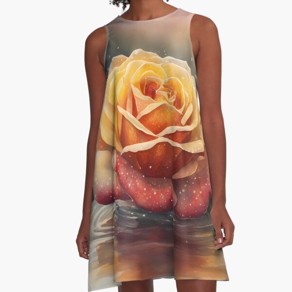 Item preview, Beautiful Rose in Water designed and sold by BookCovered.