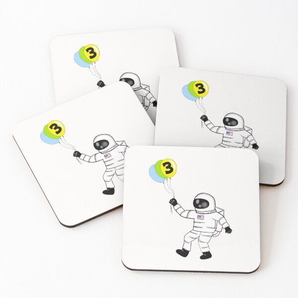 Item preview, 3 Years Old Future Astronaut designed and sold by Sartoris Art.