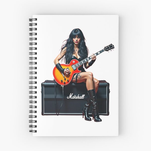 Item preview, “Electric Harmonies: The Guitarist and his Bewitching Riffs” designed and sold by CHRIST5000.