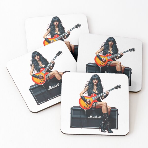 Item preview, “Electric Harmonies: The Guitarist and his Bewitching Riffs” designed and sold by CHRIST5000.