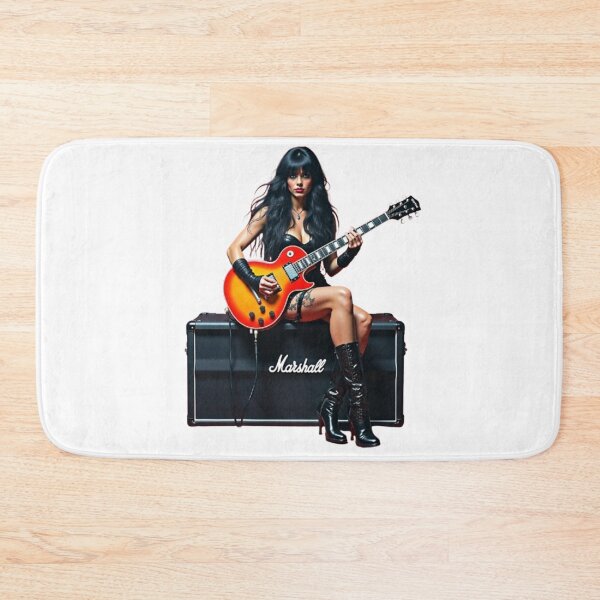 Item preview, “Electric Harmonies: The Guitarist and his Bewitching Riffs” designed and sold by CHRIST5000.