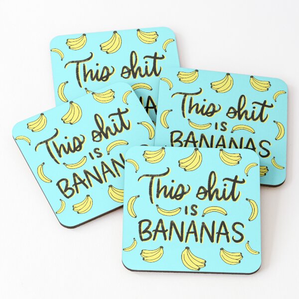 Item preview, This shit is bananas designed and sold by Script & Scribble .