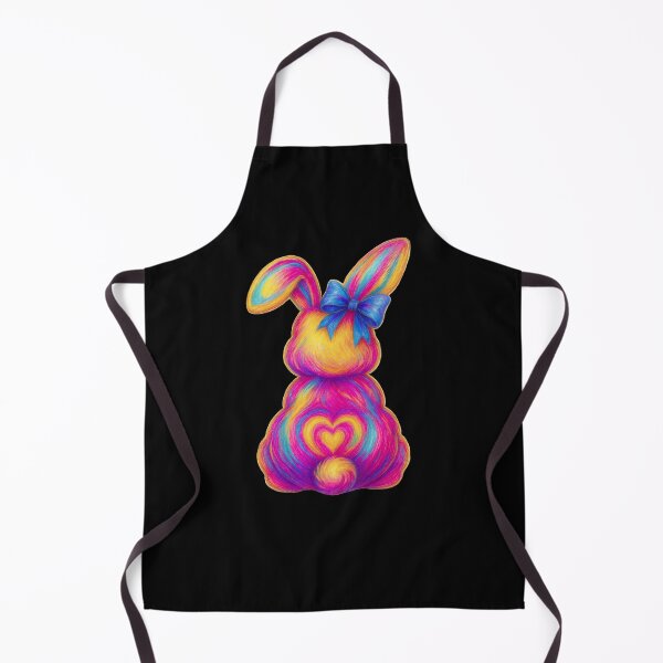Item preview, Colorful Glitter Brushstroke Bunny Easter designed and sold by ivotee.