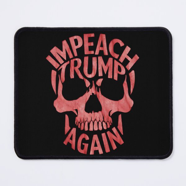 Item preview, Impeach Trump Again Bold Protest Art designed and sold by The People’s Punchline.