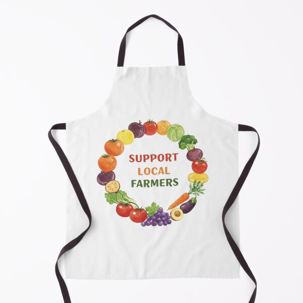 Item preview, Support Local Farmers designed and sold by Jodoillustration.