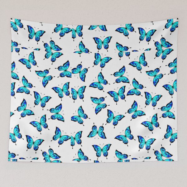 Item preview, King's Easter Hunt | Easter Hunt | Easter Eggs | Easter | Eggs | Butterfly | Butterflies | Blue | White | Easter Design  designed and sold by Kingcls.