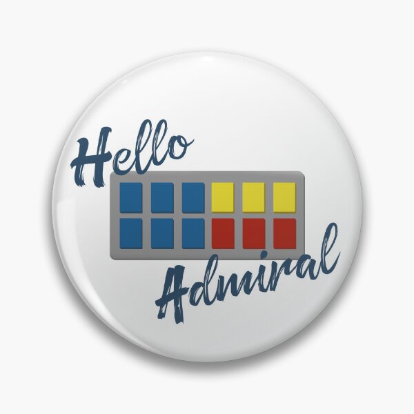 Item preview, Hello Space Admiral designed and sold by PlanetaryArtist.