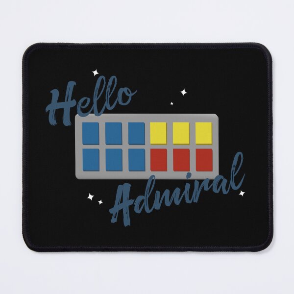 Item preview, Hello Space Admiral designed and sold by PlanetaryArtist.