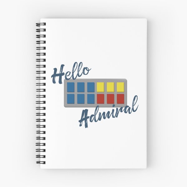 Item preview, Hello Space Admiral designed and sold by PlanetaryArtist.
