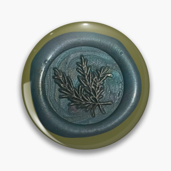 Item preview, Wax Seal - Rosemary, green/bronze designed and sold by Elinda96.
