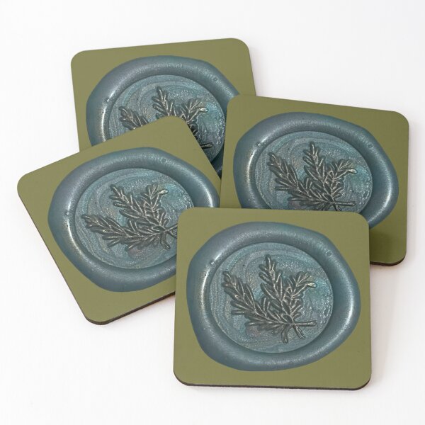 Item preview, Wax Seal - Rosemary, green/bronze designed and sold by Elinda96.