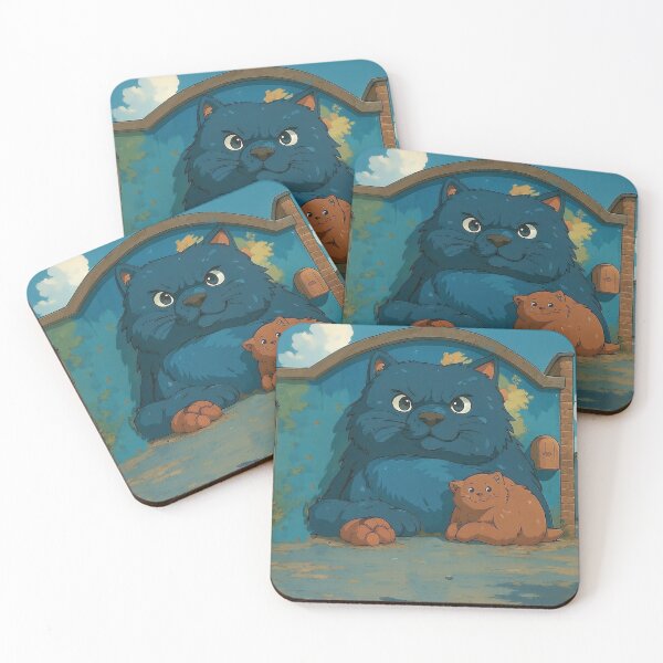 Item preview, The Mural Cats designed and sold by SlimSumoStudio.