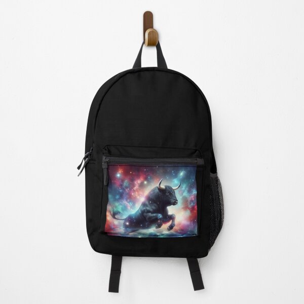 Item preview, Black bull running in the space designed and sold by Dogandesighn.