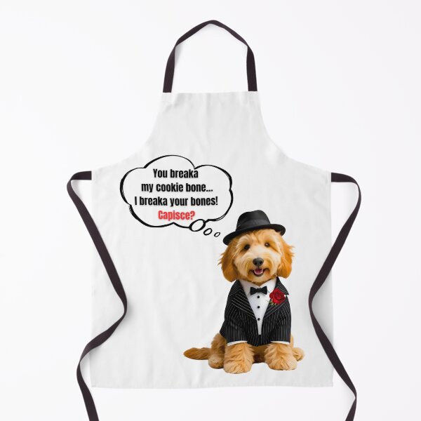 Item preview, Goldendoodle Mafia Boss – Funny Dog Lover “Don’t Break My Treat” Design designed and sold by Fredster1966.