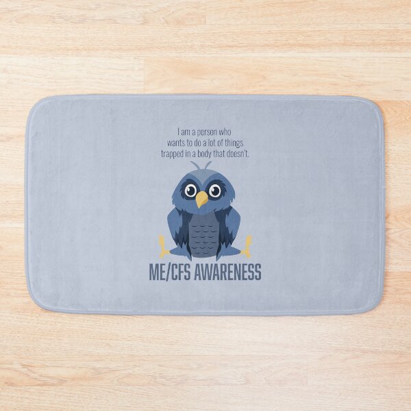 Item preview, ME/CFS AWARENESS - Tired Blue Bird designed and sold by Darling DeDe.