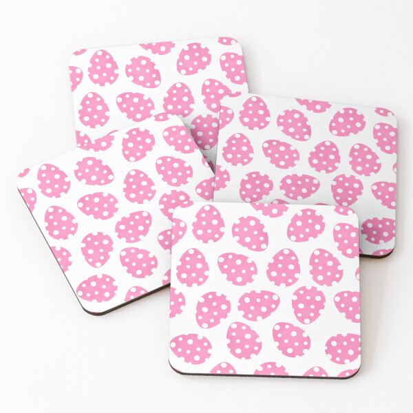 Item preview, King's Easter Hunt | Easter Hunt | Easter Eggs | Eggs | Easter | Pink | White | Polka Dots  designed and sold by Kingcls.