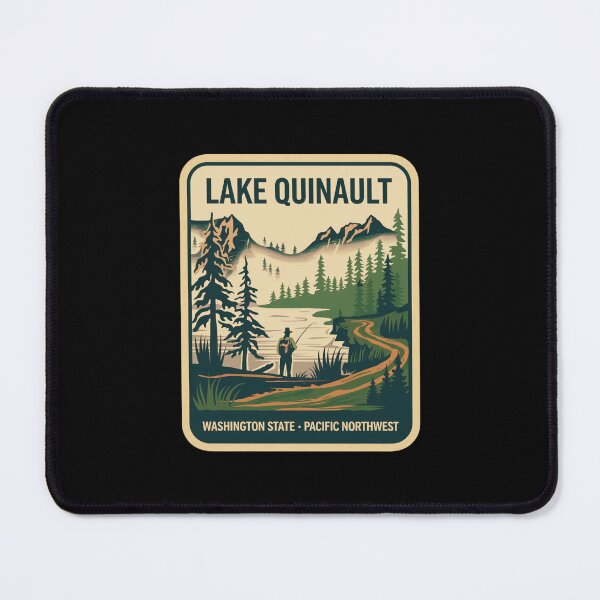 Item preview, Lake Quinault Washington State  Pacific Northwest  designed and sold by ketkacreations.